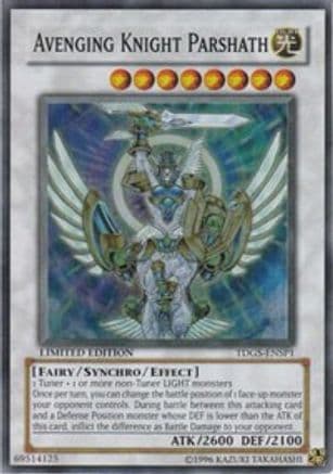 Avenging Knight Parshath (TDGS-ENSP1) — The Duelist Genesis