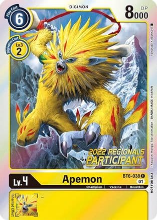 Apemon (2022 Championship Online Regional) [Online Participant] — Double Diamond