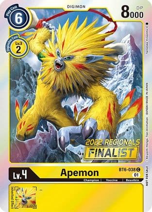 Apemon (2022 Championship Online Regional) [Online Finalist] — Double Diamond