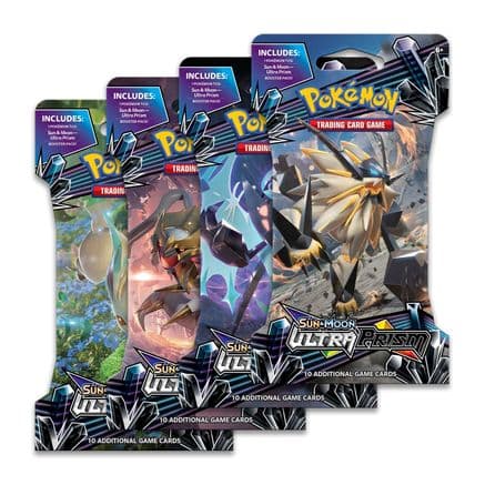 Ultra Prism Sleeved Booster Pack Art Bundle [Set of 4] — SM - Ultra Prism