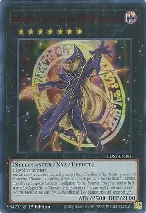 Ebon Illusion Magician (Red) — Legendary Duelists: Season 3