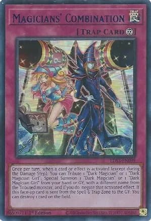 Magicians' Combination (Blue) — Legendary Duelists: Season 3