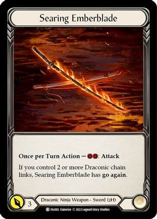 Searing Emberblade — Blitz Deck: Uprising - Fai