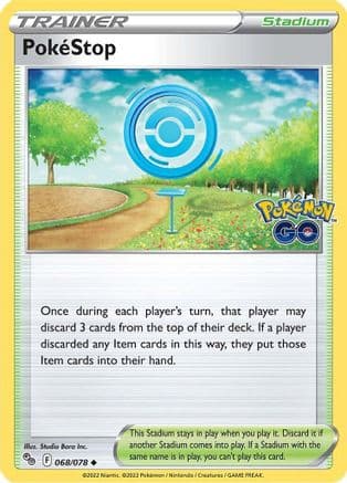 PokeStop — Pokemon GO Pokémon TCG card by Studio Bora Inc.