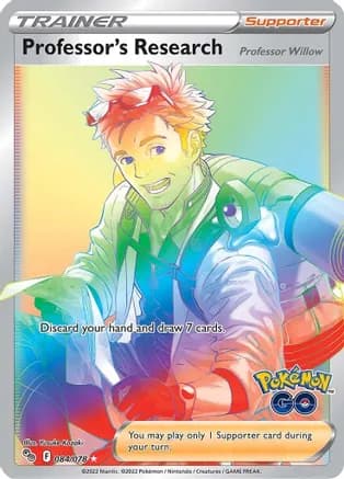 Professor's Research [Professor Willow] (Secret) — Pokemon GO