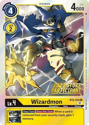 Wizardmon (2022 Store Participant) — Double Diamond