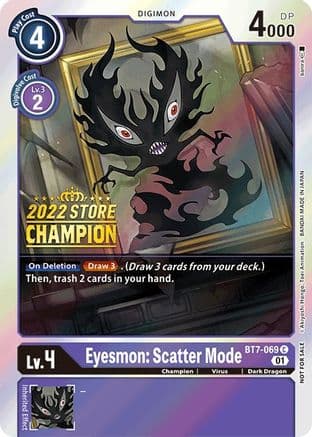 Eyesmon: Scatter Mode (2022 Store Champion) — Next Adventure