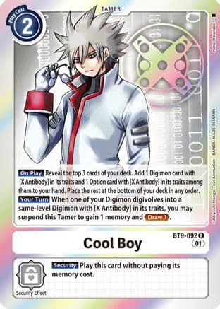 Cool Boy — X Record