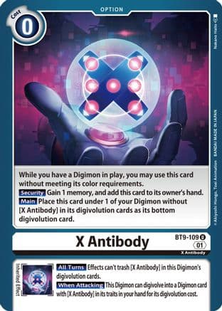 X Antibody — X Record