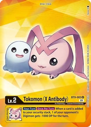 Tokomon (X Antibody) (Box Topper) — X Record