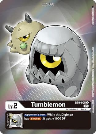 Tumblemon (Box Topper) — X Record