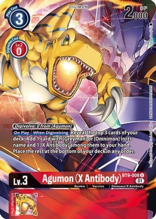 Agumon (X Antibody) (Alternate Art) — X Record