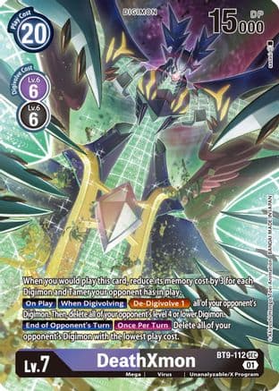 DeathXmon (Alternate Art) — Digimon Card Game card
