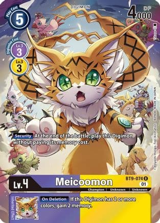 Meicoomon (Alternate Art) — X Record