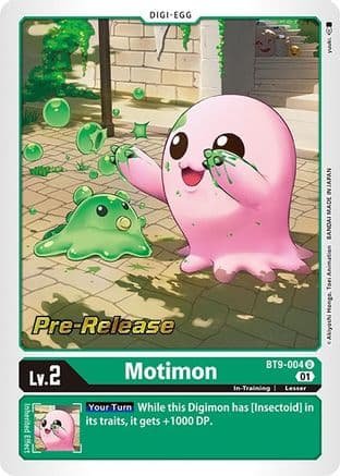 Motimon — X Record Pre-Release Cards