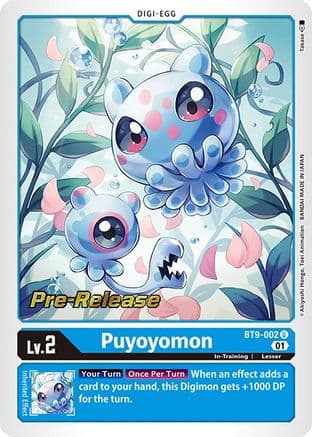 Puyoyomon — X Record Pre-Release Cards