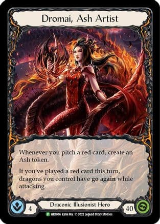 Dromai, Ash Artist - HER066 — Flesh and Blood: Promo Cards