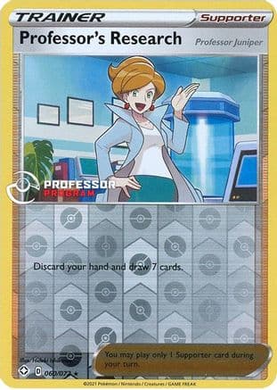 Professor's Research - 060/072 (2021) — Professor Program Promos Pokémon TCG card by Hideki Ishikawa