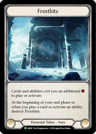 Frostbite - FAB081 — Flesh and Blood: Promo Cards