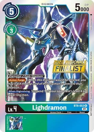 Lighdramon (2022 Championship Offline Regional) [Online Finalist] — New Awakening