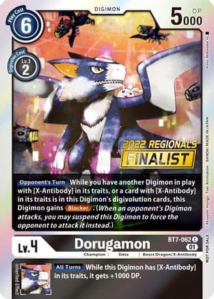 Dorugamon (2022 Championship Offline Regional) [Online Finalist] — Next Adventure
