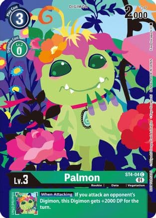 Palmon (Tamer's Card Set 2 Floral Fun) — Digimon Card Game card