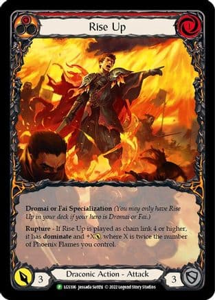 Rise Up - LGS106 — Flesh and Blood: Promo Cards