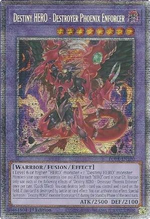 Destiny HERO - Destroyer Phoenix Enforcer (Starlight Rare) — Yu-Gi-Oh! card