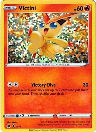 Victini - 5/15 — Pokémon TCG card