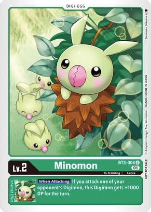 Minomon (Winner Pack X Record) — Release Special Booster 1.0