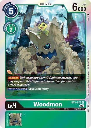 Woodmon (Official Tournament Pack Vol. 6) — Release Special Booster 1.0