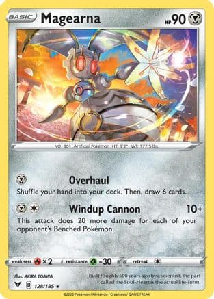 Magearna - 128/185 — Deck Exclusives Pokémon TCG card by sowsow