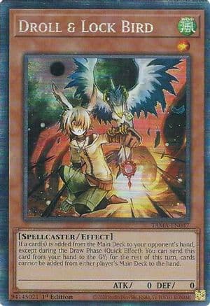 Droll & Lock Bird (CR) — Yu-Gi-Oh! card