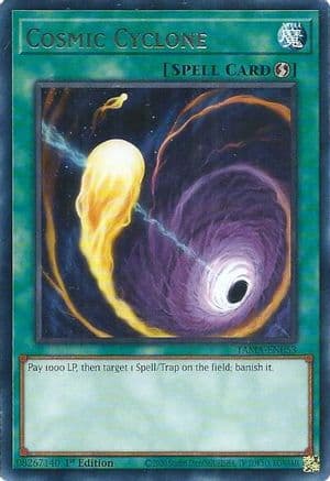 Cosmic Cyclone — Tactical Masters Yu-Gi-Oh! card by YAMA-EN053
