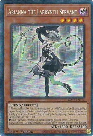 Arianna the Labrynth Servant (CR) — Yu-Gi-Oh! card