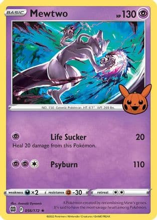 Mewtwo — Pokémon TCG card