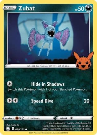 Zubat — Trick or Trade BOOster Bundle Pokémon TCG card by Asako Ito