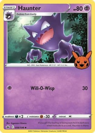 Haunter — Trick or Trade BOOster Bundle Pokémon TCG card by DOM