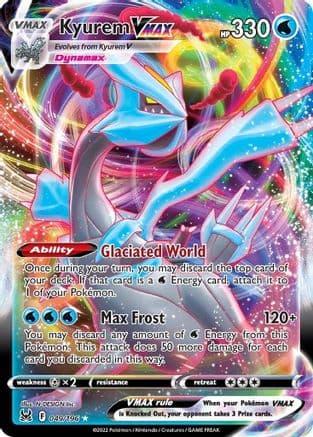 Kyurem VMAX — SWSH11: Lost Origin Pokémon TCG card by N-DESIGN Inc.