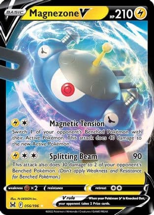 Magnezone V — SWSH11: Lost Origin Pokémon TCG card by N-DESIGN Inc.