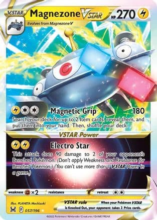 Magnezone VSTAR — SWSH11: Lost Origin Pokémon TCG card by PLANETA Mochizuki