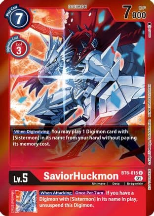 SaviorHuckmon (Event Pack 3) — Double Diamond