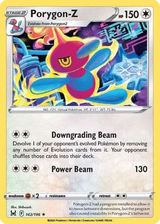Porygon-Z — SWSH11: Lost Origin Pokémon TCG card by Shibuzoh.