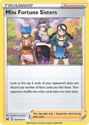 Miss Fortune Sisters — SWSH11: Lost Origin
