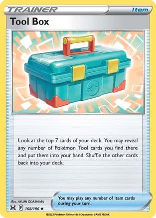 Tool Box — SWSH11: Lost Origin Pokémon TCG card by AYUMI ODASHIMA