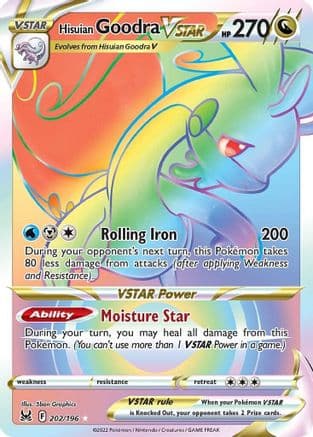 Hisuian Goodra VSTAR (Secret) — SWSH11: Lost Origin Pokémon TCG card by Hasuna
