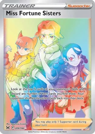 Miss Fortune Sisters (Secret) — SWSH11: Lost Origin