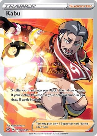 Kabu — SWSH11: Lost Origin Trainer Gallery Pokémon TCG card by Hideki Ishikawa