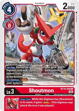 Shoutmon — Xros Encounter