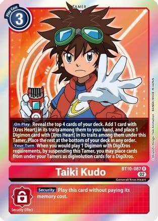 Taiki Kudo — Xros Encounter